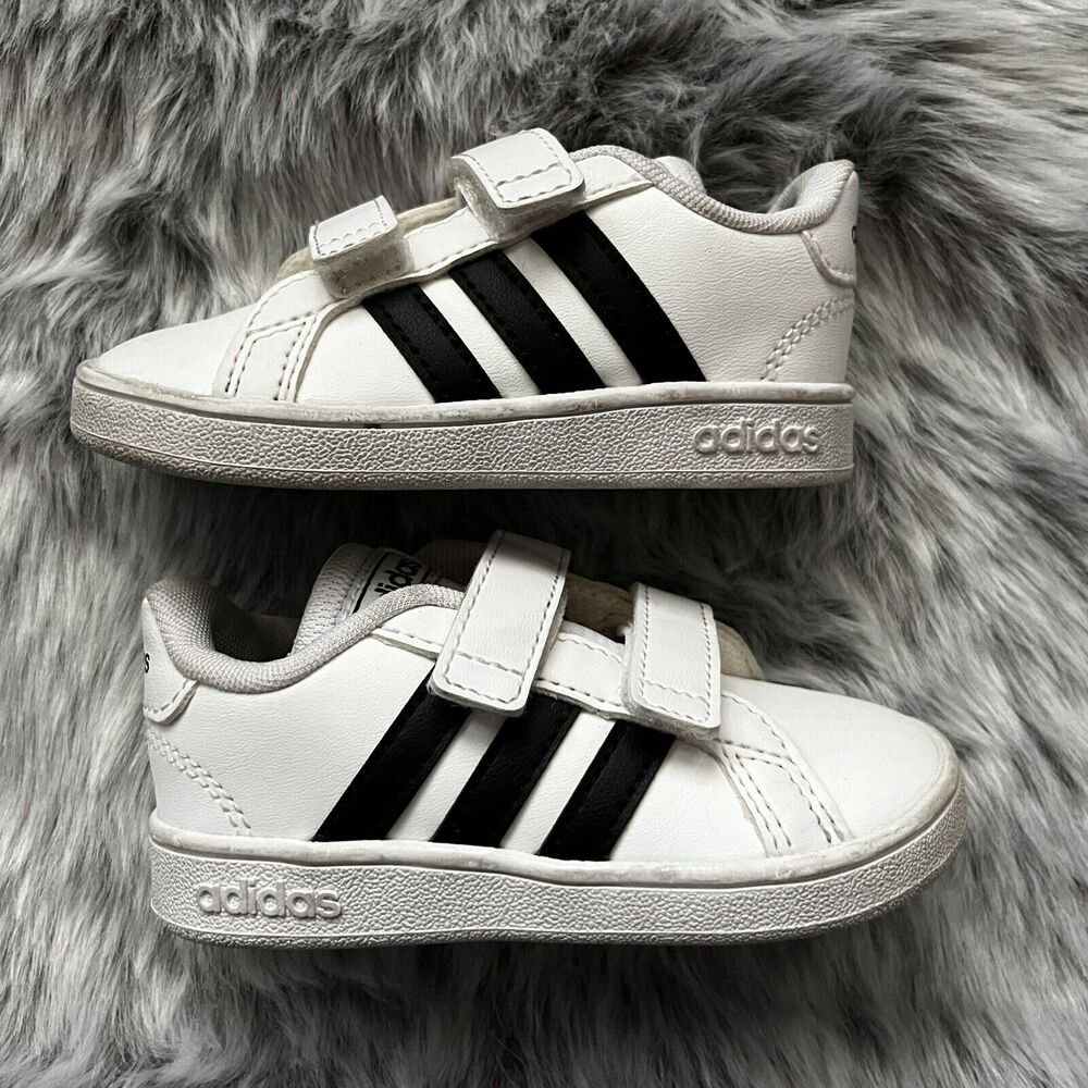 Adidas Grand Court EF0118 Baby Shoes Sneakers  Baby 5.5 Boy/Girl INFANT